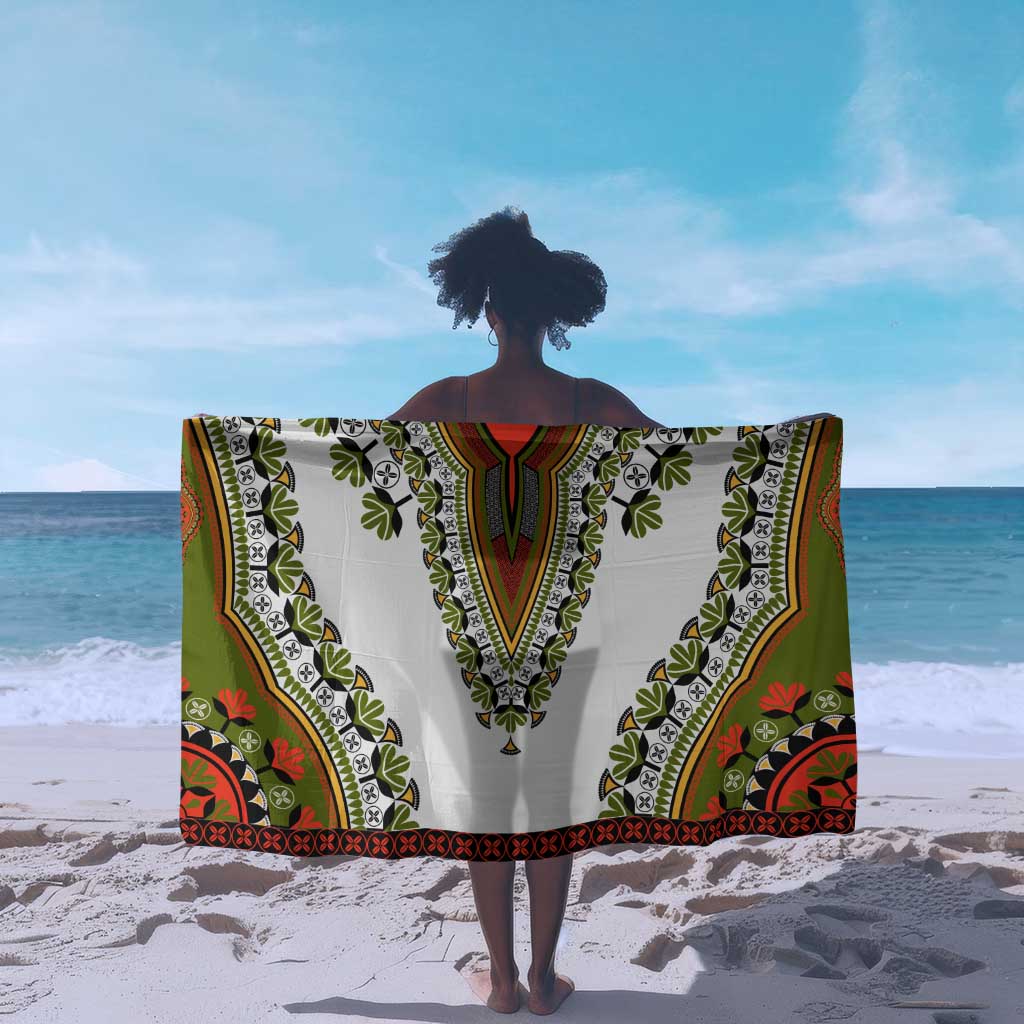 Africa Sarong African Dashiki Royal Gold Version LT14