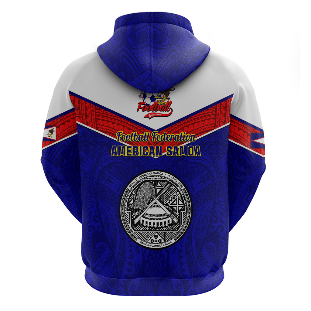 American Samoa Football Hoodie Polynesian Sporty Style LT14