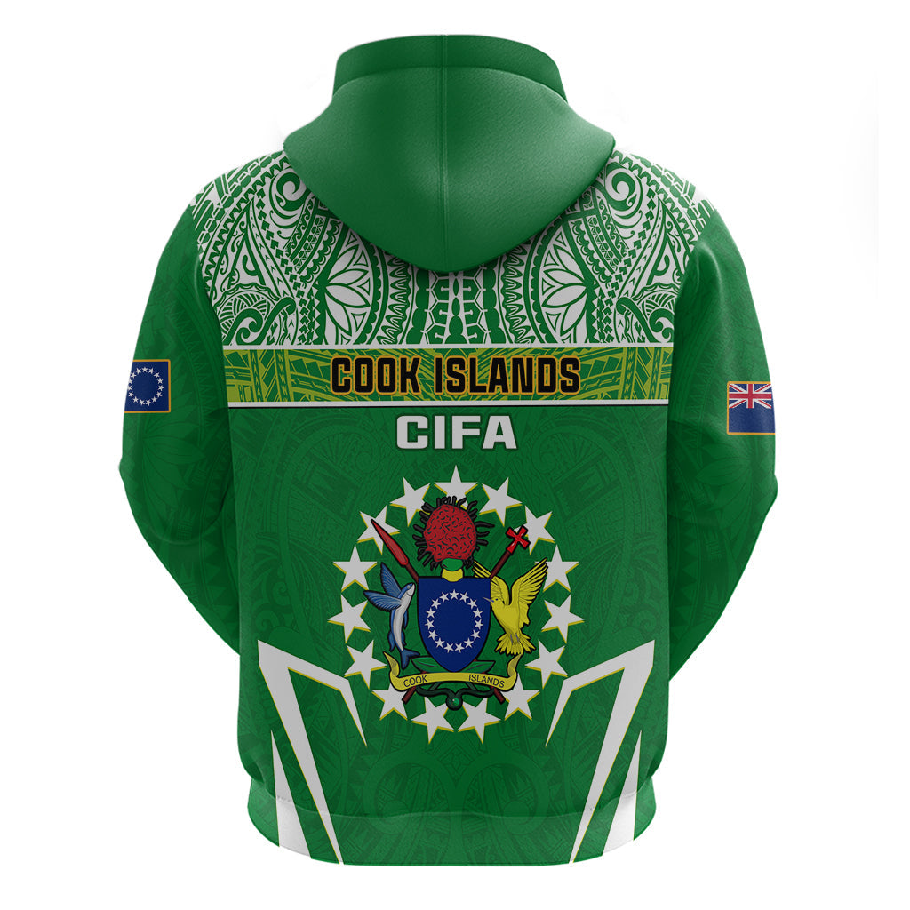 Cook Islands Football Hoodie Go Kuki Airani Polynesian Sporty Style LT14