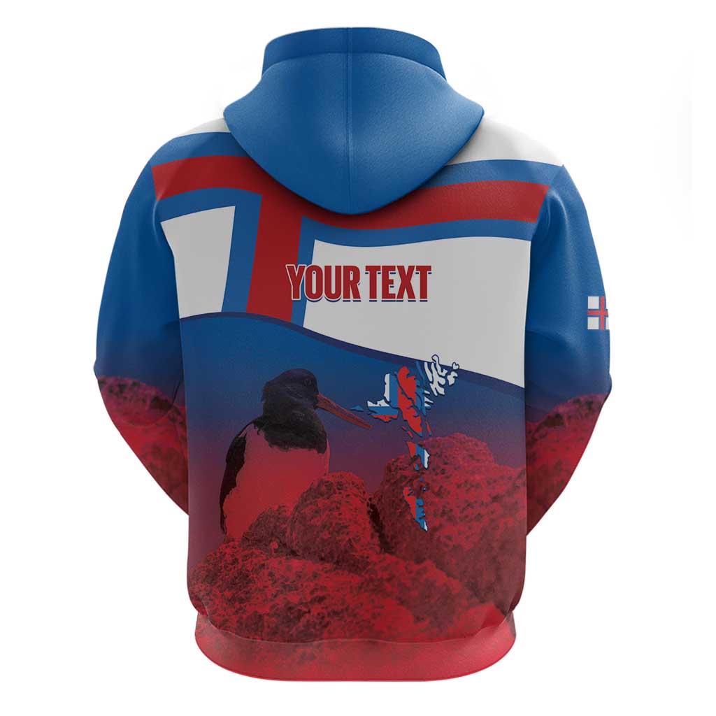 Faroe Islands National Day Hoodie Olavsoka Faroes Map With Tjaldur LT14