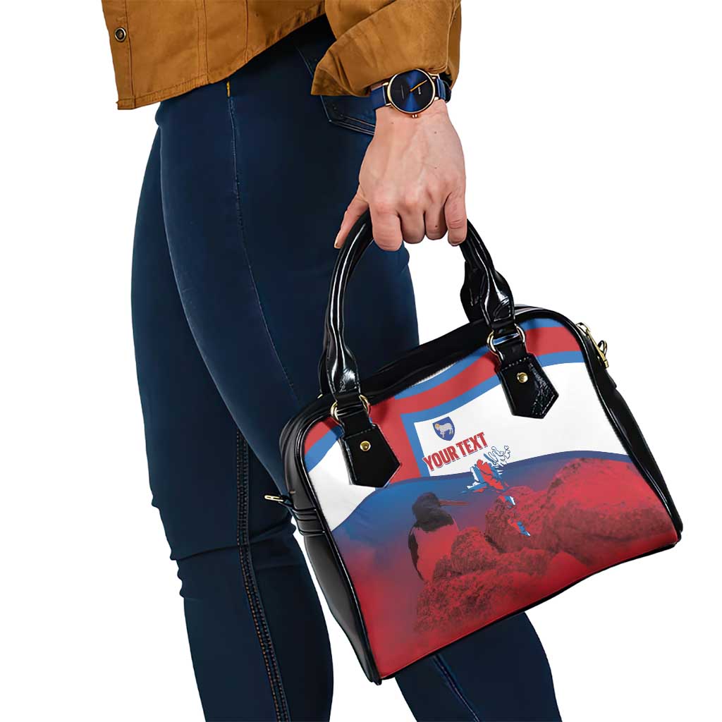Faroe Islands National Day Shoulder Handbag Olavsoka Faroes Map With Tjaldur LT14