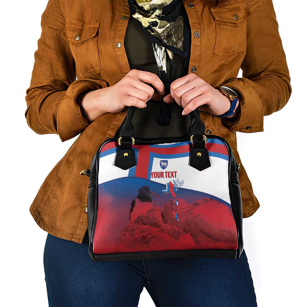 Faroe Islands National Day Shoulder Handbag Olavsoka Faroes Map With Tjaldur LT14