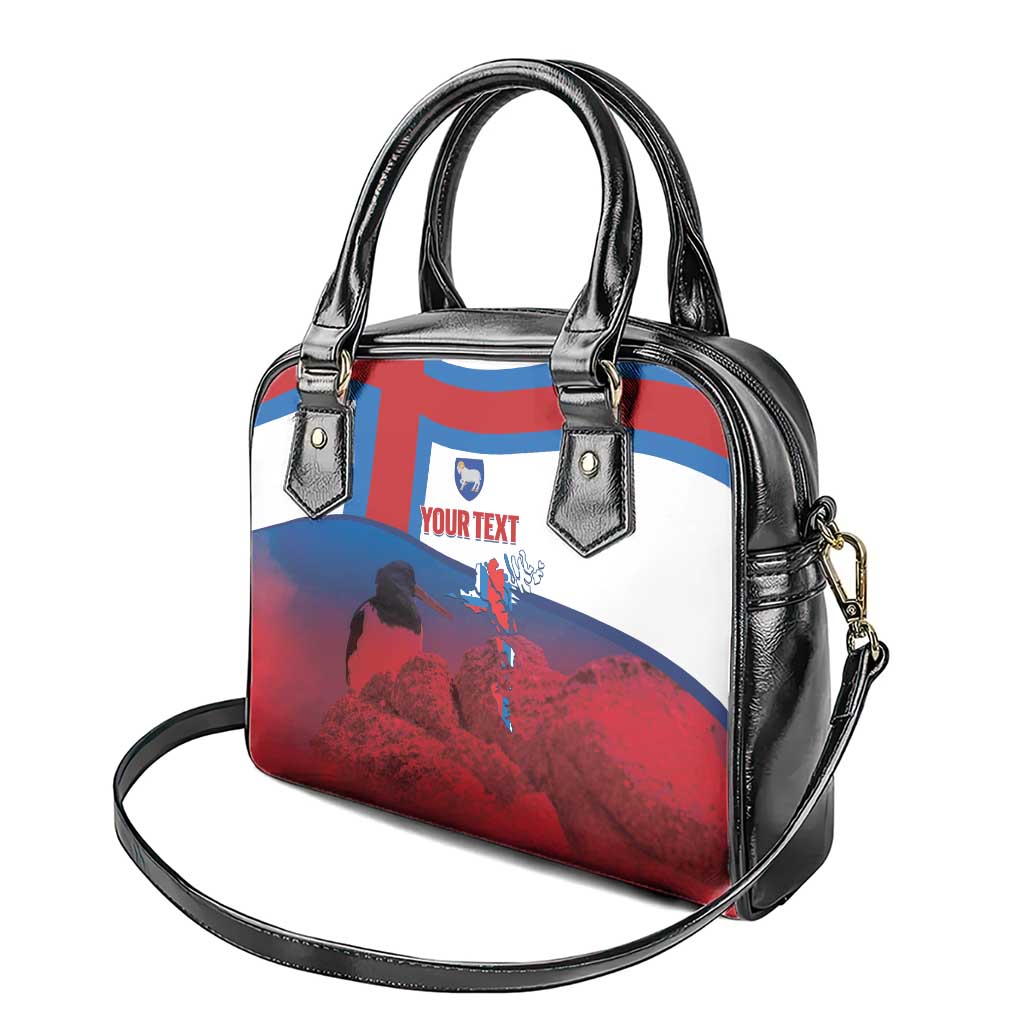 Faroe Islands National Day Shoulder Handbag Olavsoka Faroes Map With Tjaldur LT14