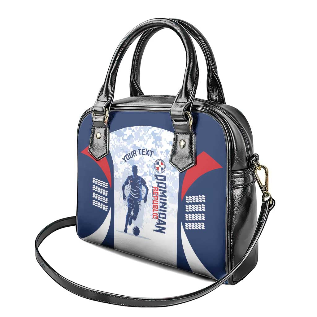 Custom Dominican Republic Football Shoulder Handbag Vamos Los Quisqueyanos LT14