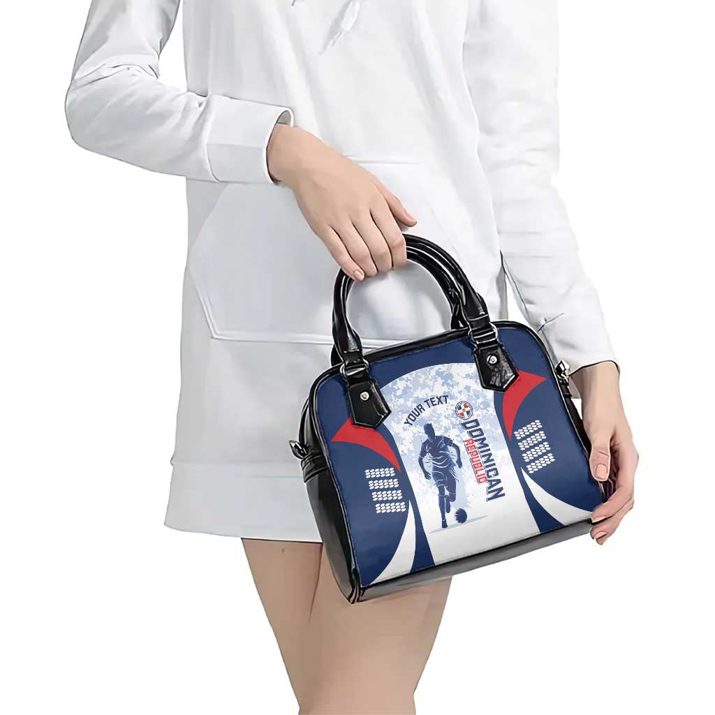 Custom Dominican Republic Football Shoulder Handbag Vamos Los Quisqueyanos LT14