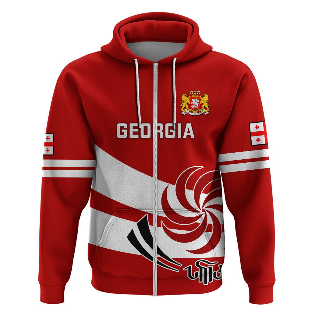 Custom Georgia Rugby Hoodie 2023 Go Lelos Curves Style LT14