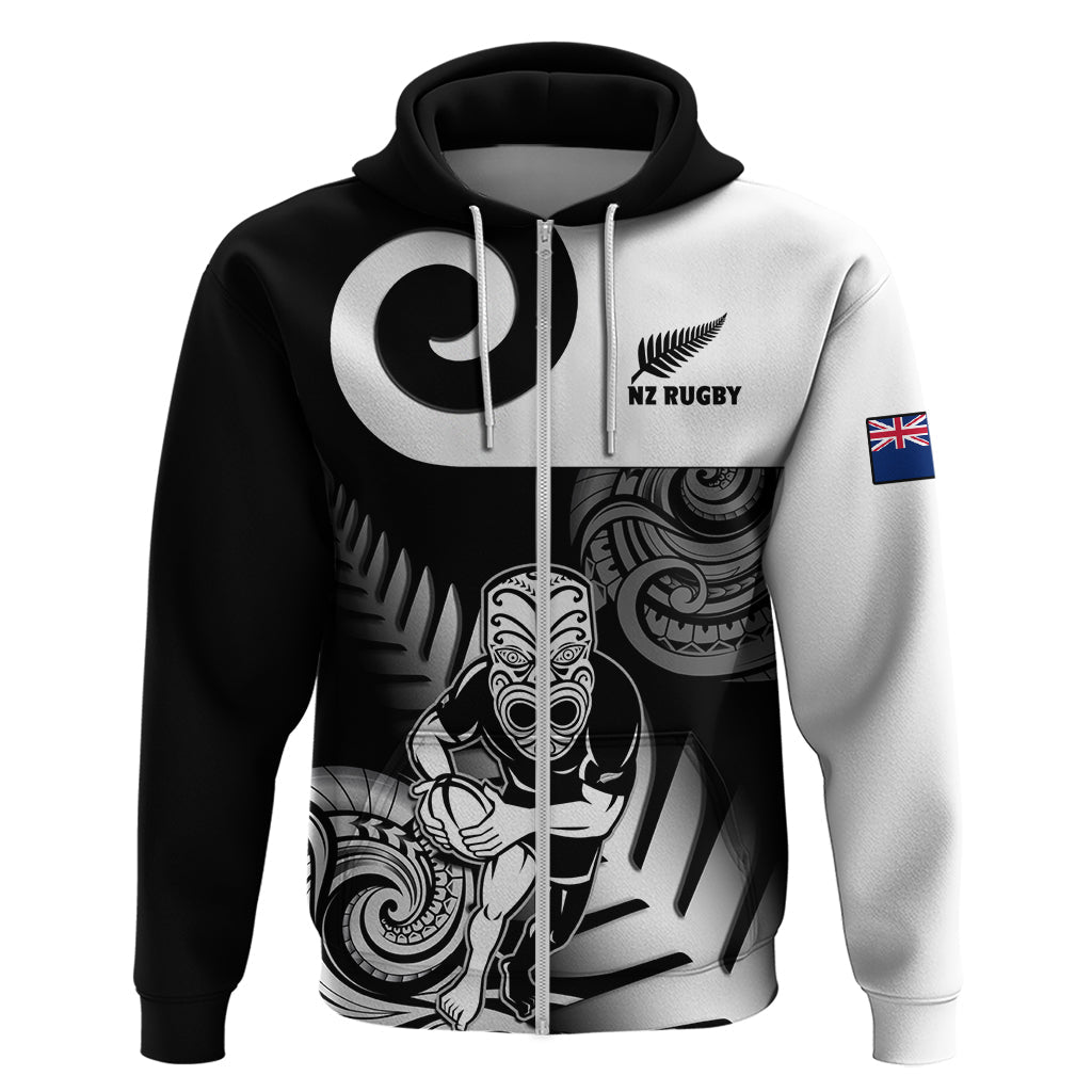 Custom New Zealand Silver Fern Rugby Hoodie Go Champions NZ All Black Maori Koru LT14