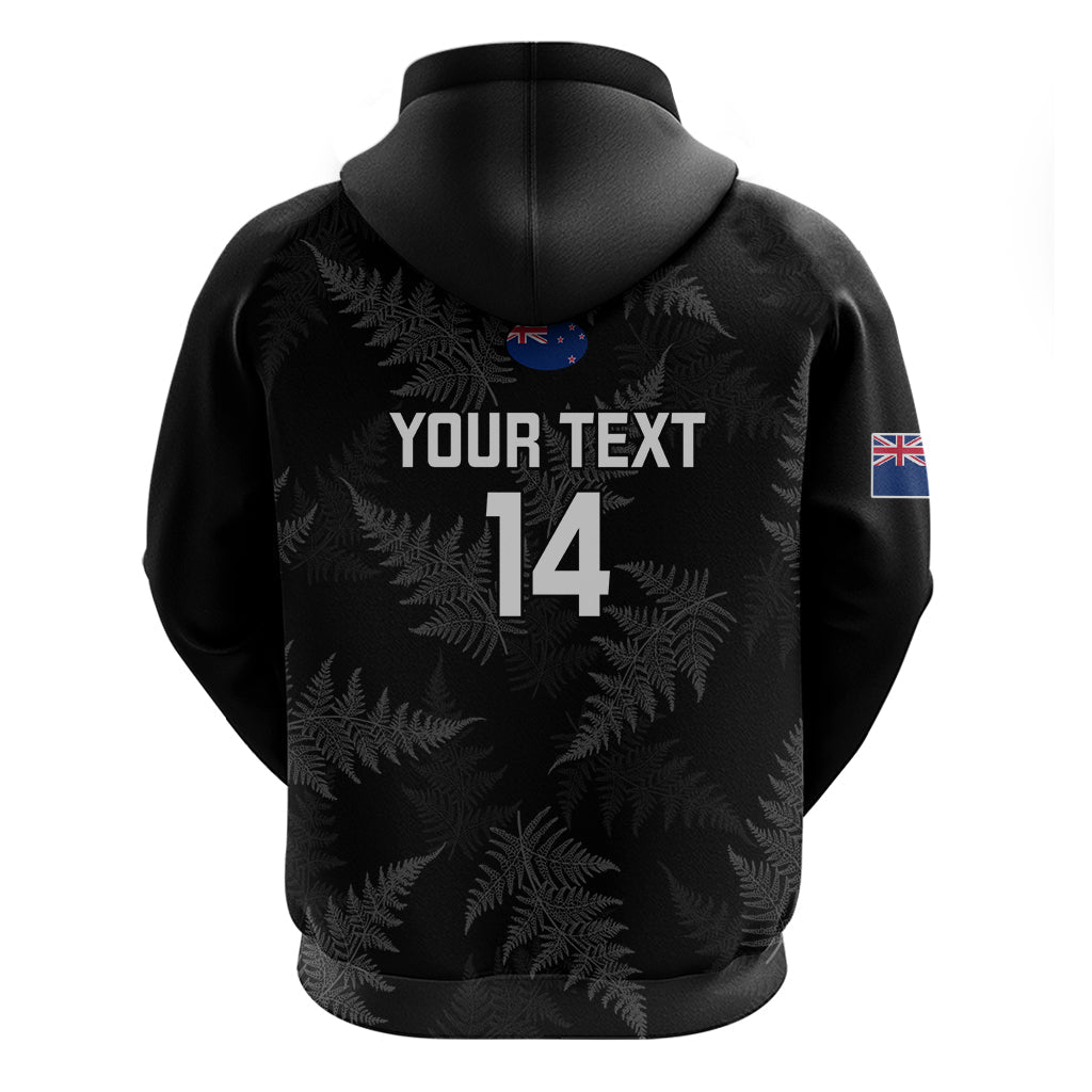 Custom New Zealand Silver Fern Rugby Hoodie 2023 Go Aotearoa Champions World Cup LT14