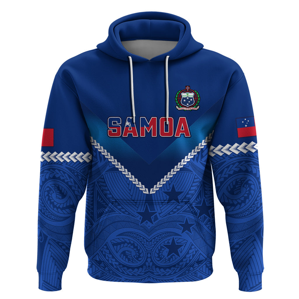 Custom Samoa Rugby Hoodie 2023 Go Manu Samoa LT14