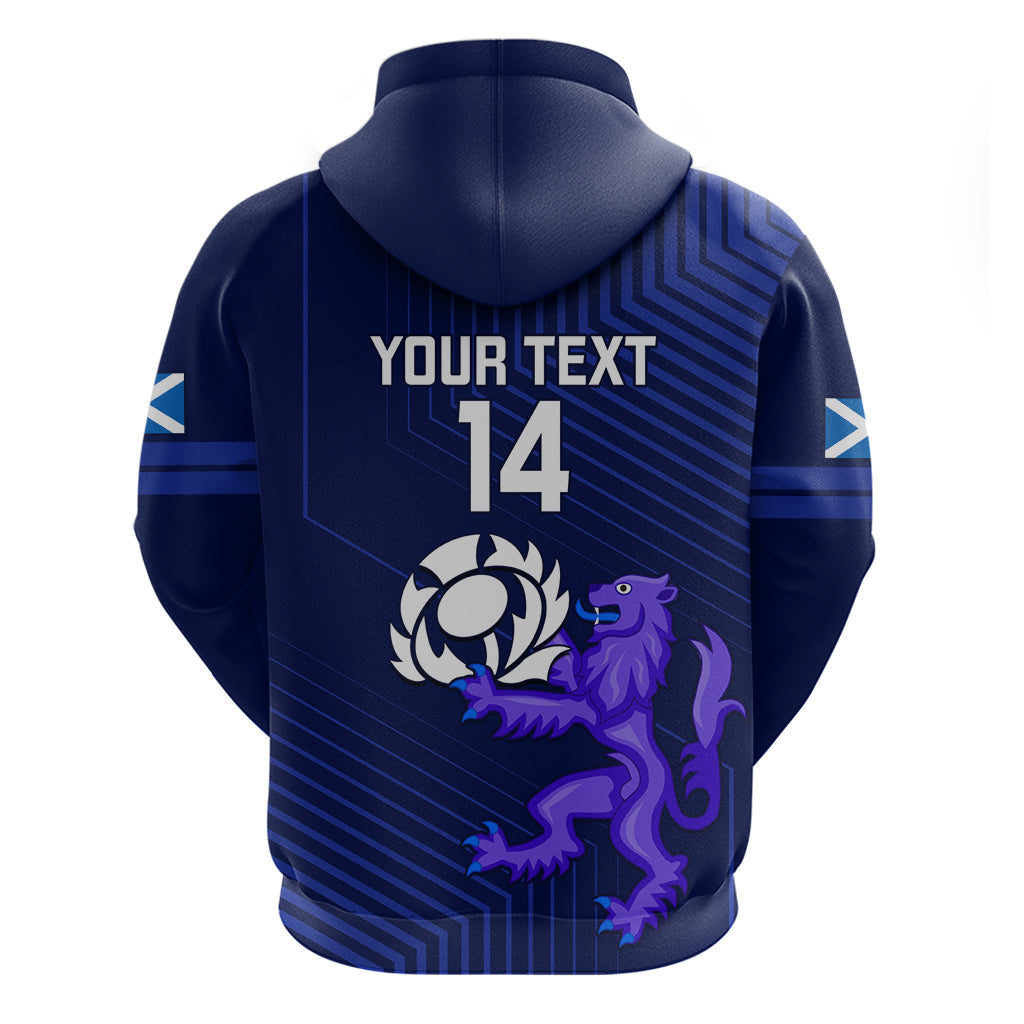 Custom Scotland Rugby Hoodie 2023 Go Scottish LT14