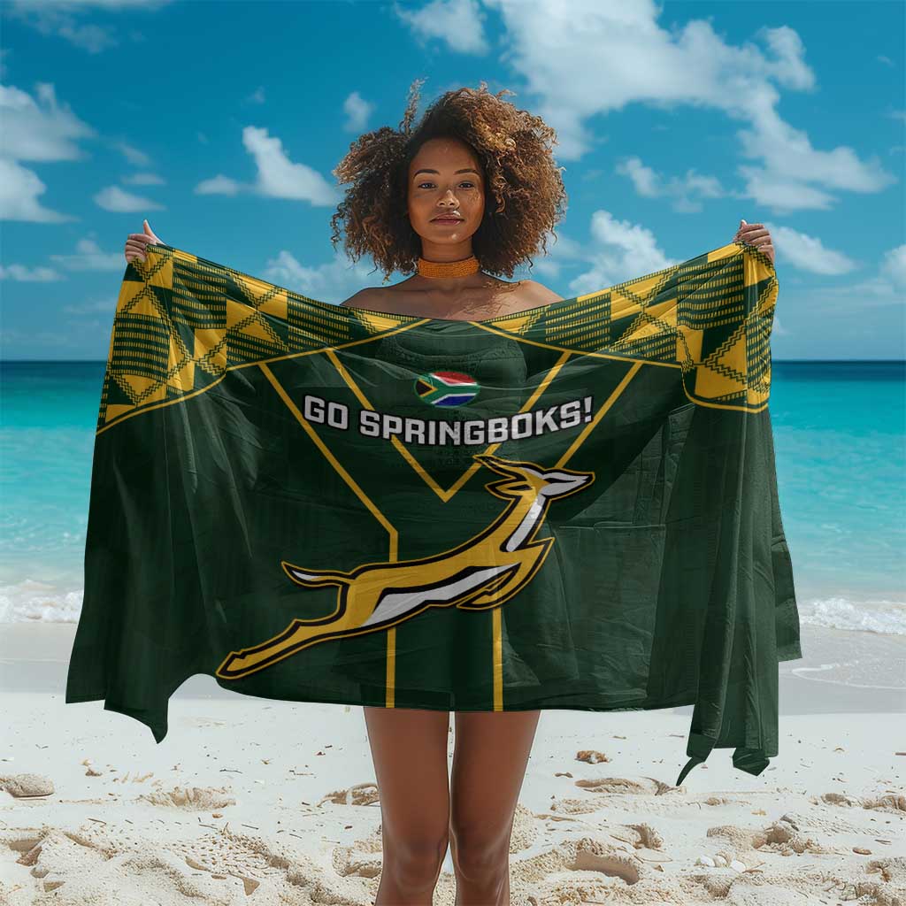 South Africa Rugby Sarong Go Champions Springboks LT14