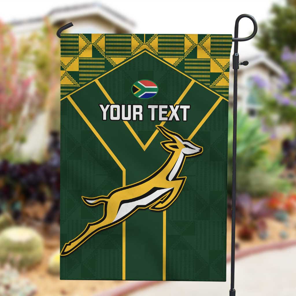 Custom South Africa Rugby Garden Flag Go Champions Springboks LT14