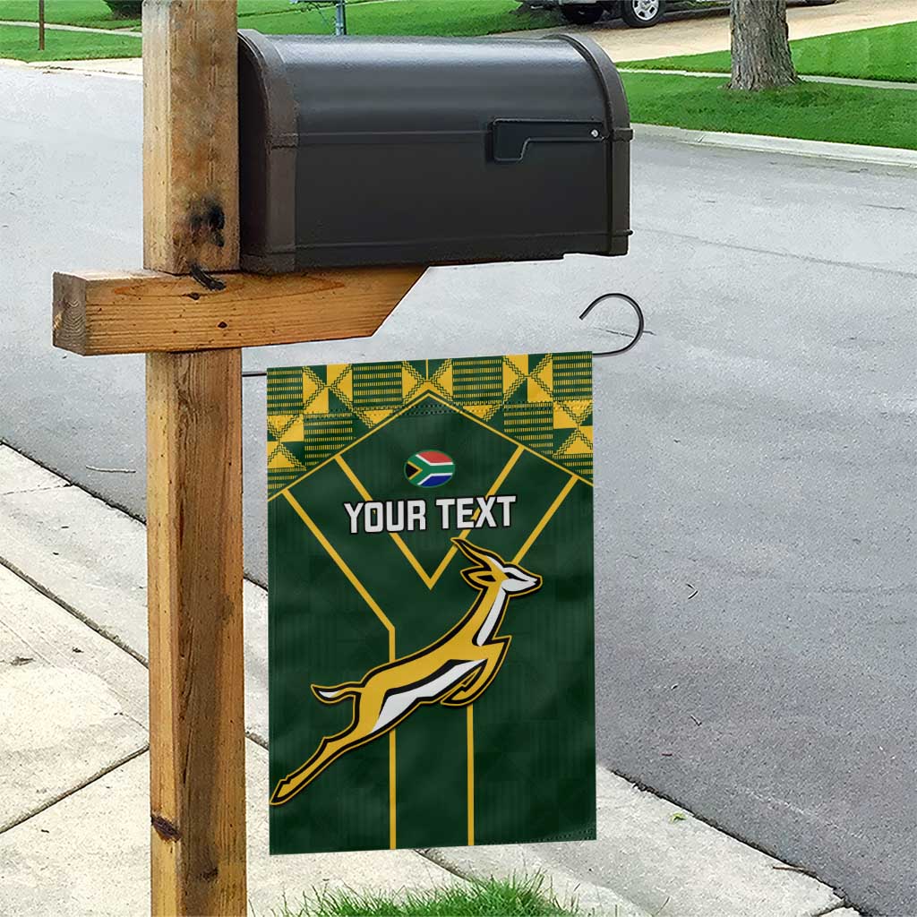 Custom South Africa Rugby Garden Flag Go Champions Springboks LT14