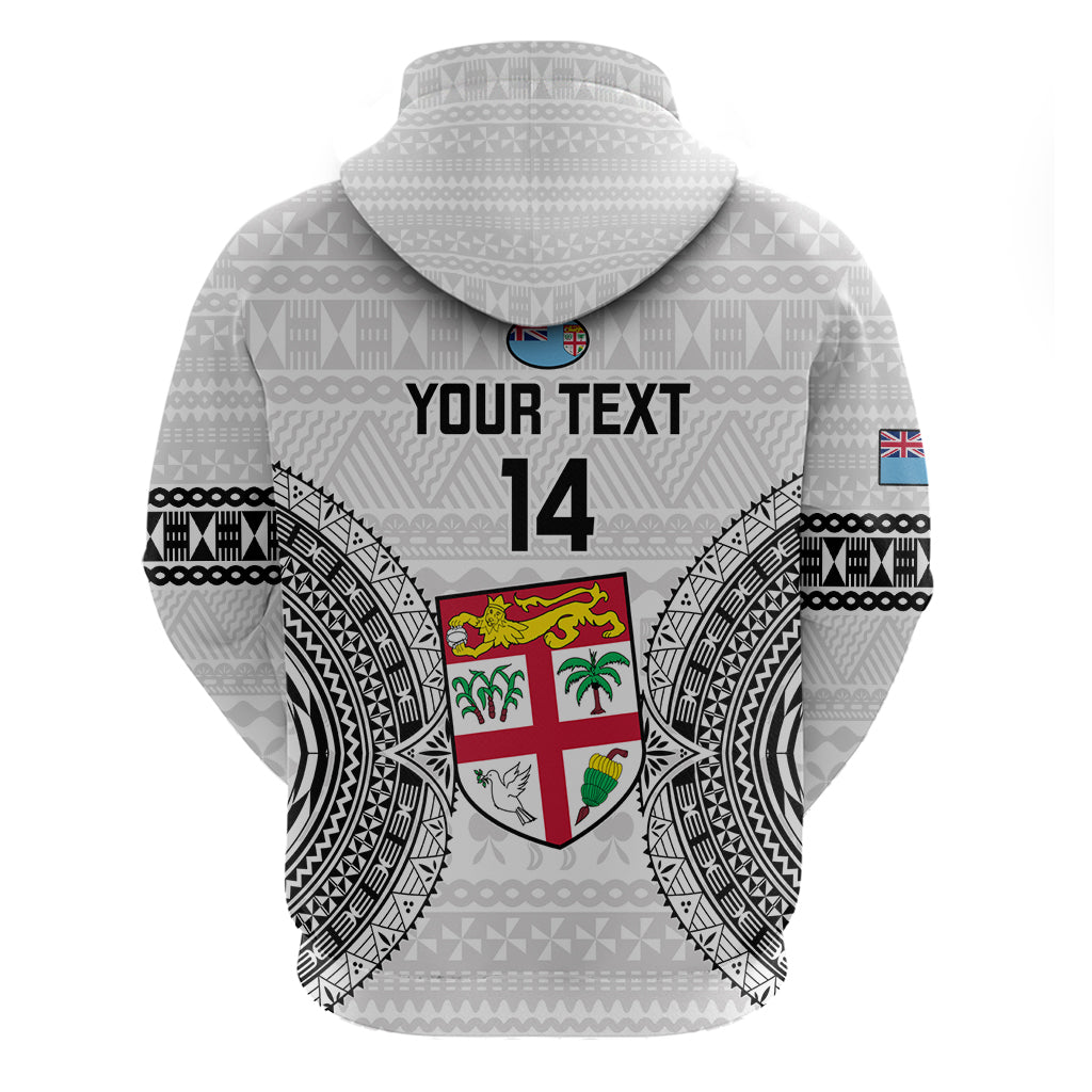 Custom Fiji Rugby Hoodie 2023 Go Champions World Cup Fijian Tapa Pattern LT14