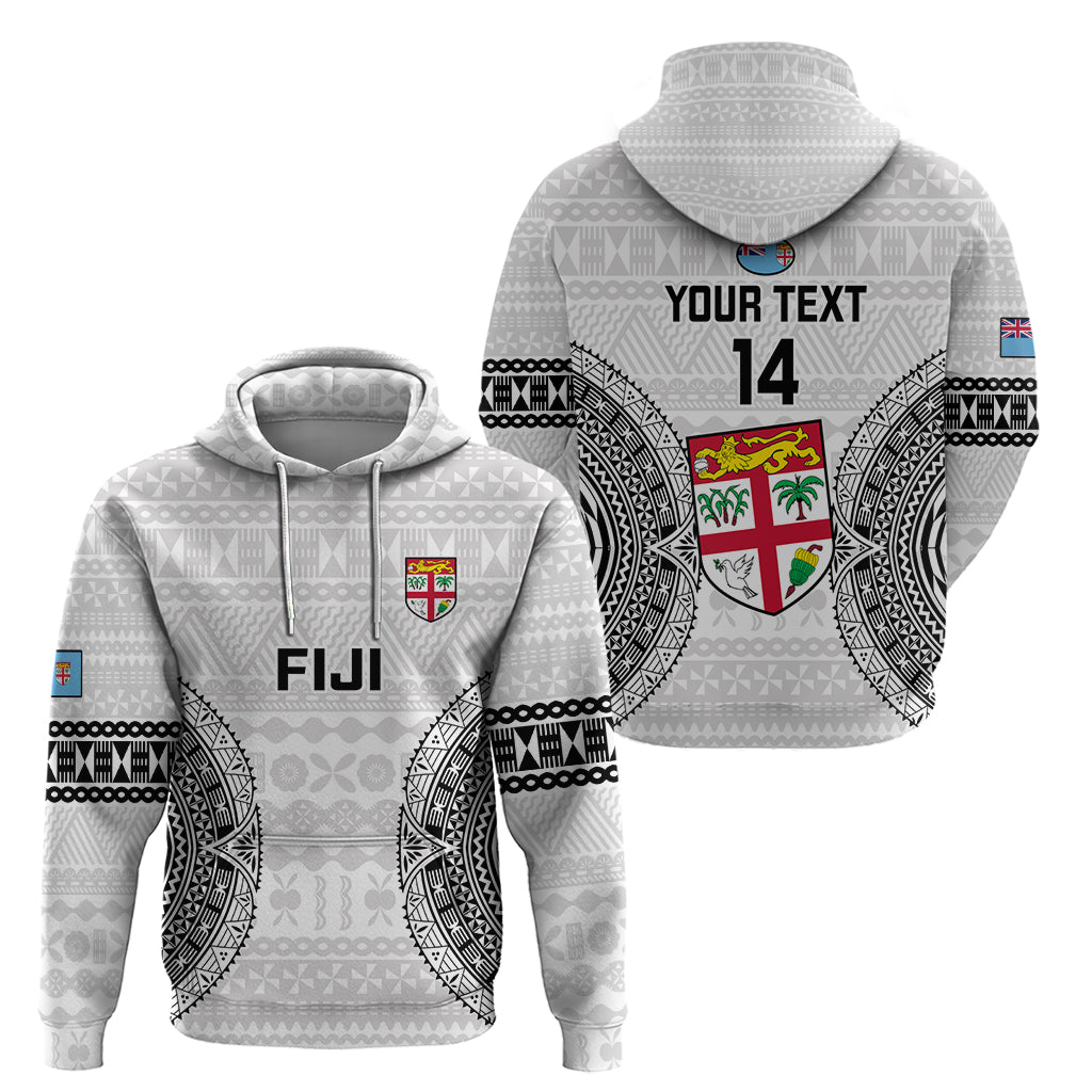 Custom Fiji Rugby Hoodie 2023 Go Champions World Cup Fijian Tapa Pattern LT14