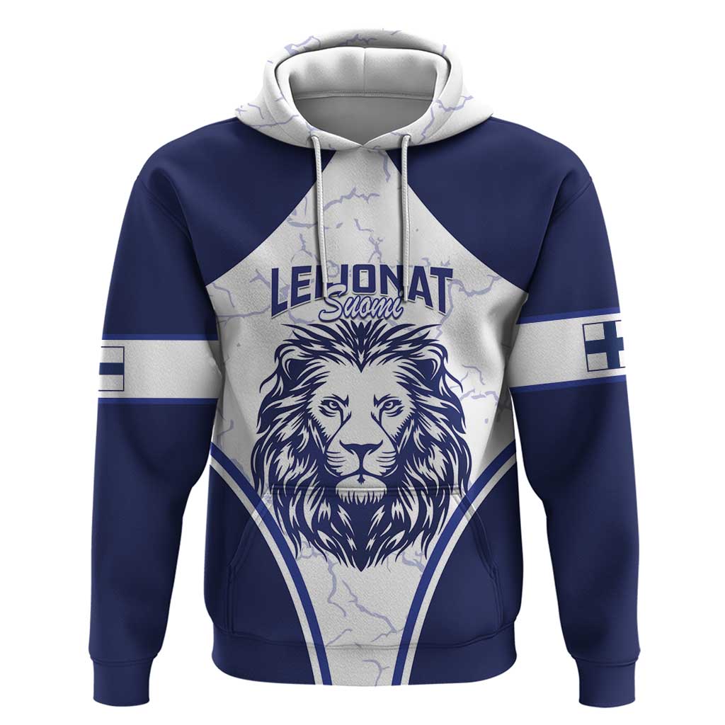 Custom Finland Ice Hockey Hoodie 2025 Go Champions Suomi Leijonat LT14