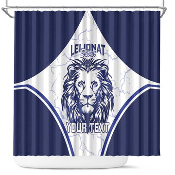 Custom Finland Ice Hockey Shower Curtain 2025 Go Champions Suomi Leijonat LT14