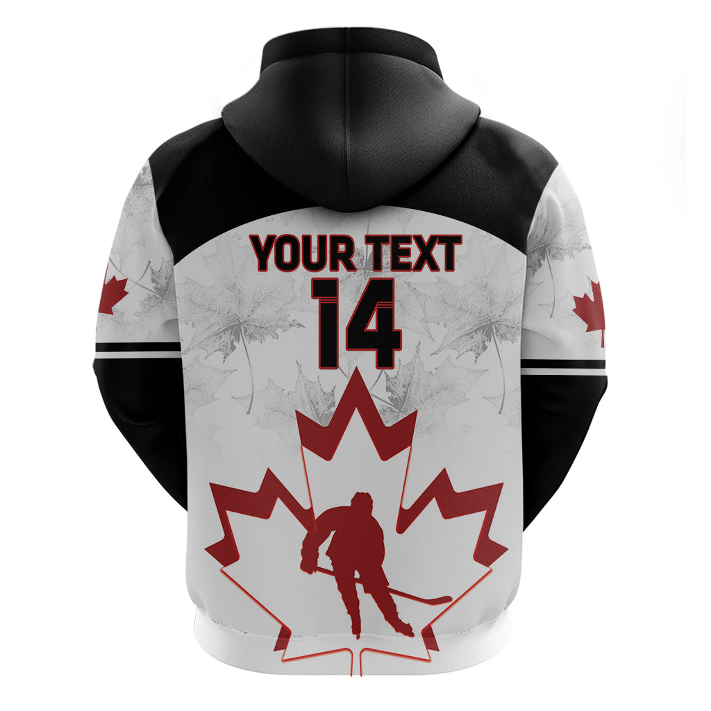 Custom Canada Hockey Hoodie 2024 Go Maple Leaf LT14