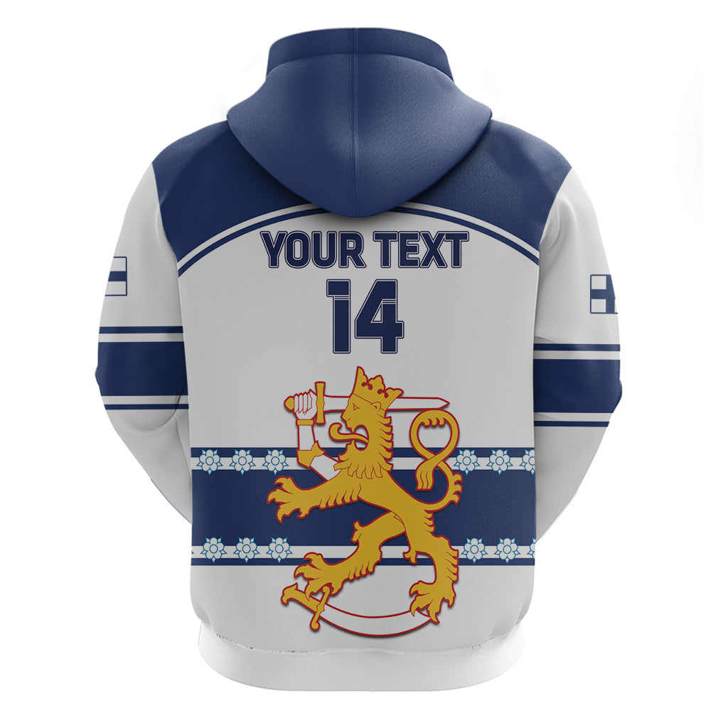 Custom Finland Hockey Hoodie 2024 Go Suomi LT14