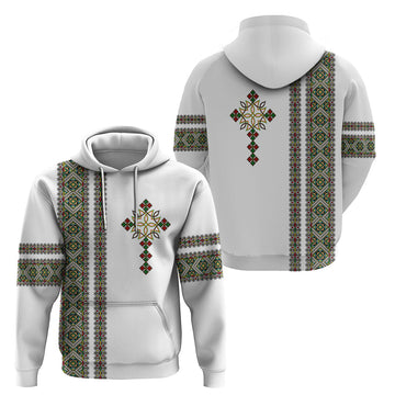 Ethiopia Hoodie Ethiopian Tilet With African Pattern Ver.02 LT14