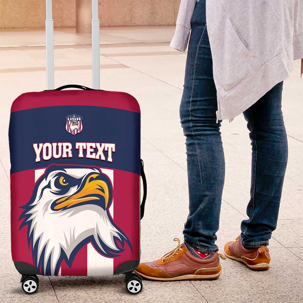 USA 2025 Rugby Custom Luggage Cover Come On Eagle LT14