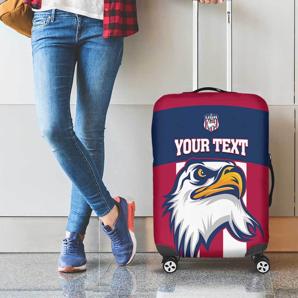 USA 2025 Rugby Custom Luggage Cover Come On Eagle LT14