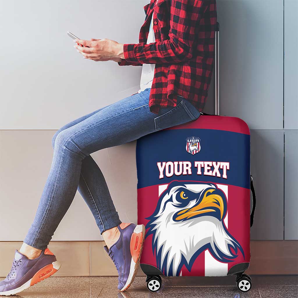 USA 2025 Rugby Custom Luggage Cover Come On Eagle LT14