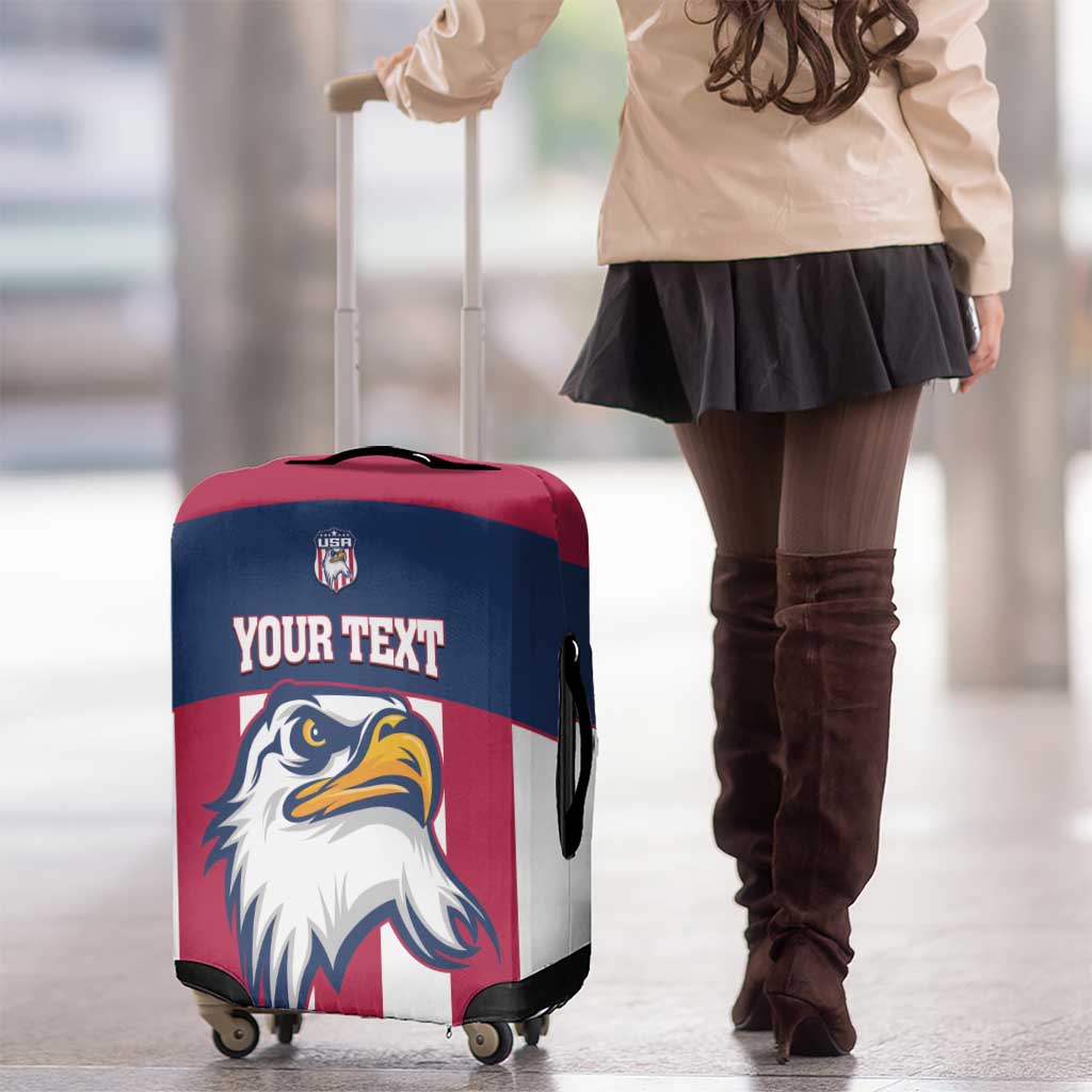 USA 2025 Rugby Custom Luggage Cover Come On Eagle LT14