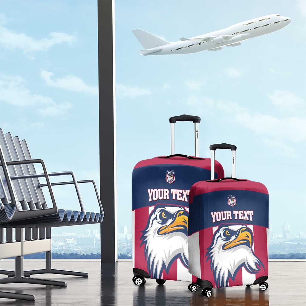 USA 2025 Rugby Custom Luggage Cover Come On Eagle LT14