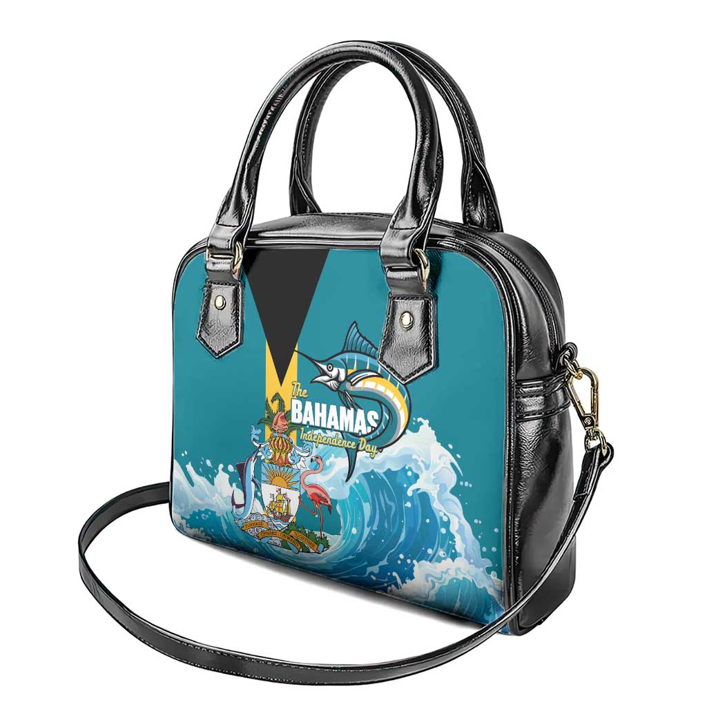 The Bahamas Independence Day Shoulder Handbag Bahamian Blue Marlin National Color LT14