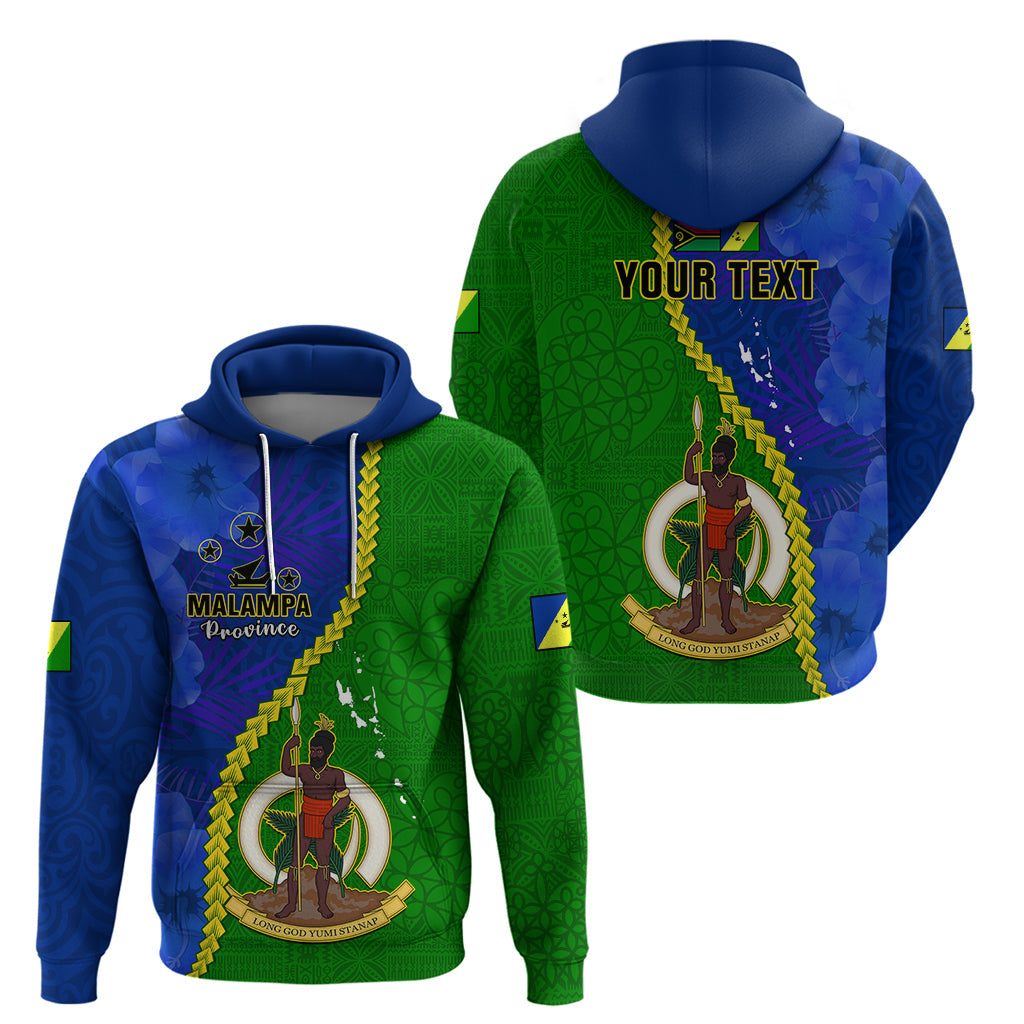 Personalised Vanuatu Malampa Province Hoodie Turtle Sand Drawing Unique Tapa Pattern LT14