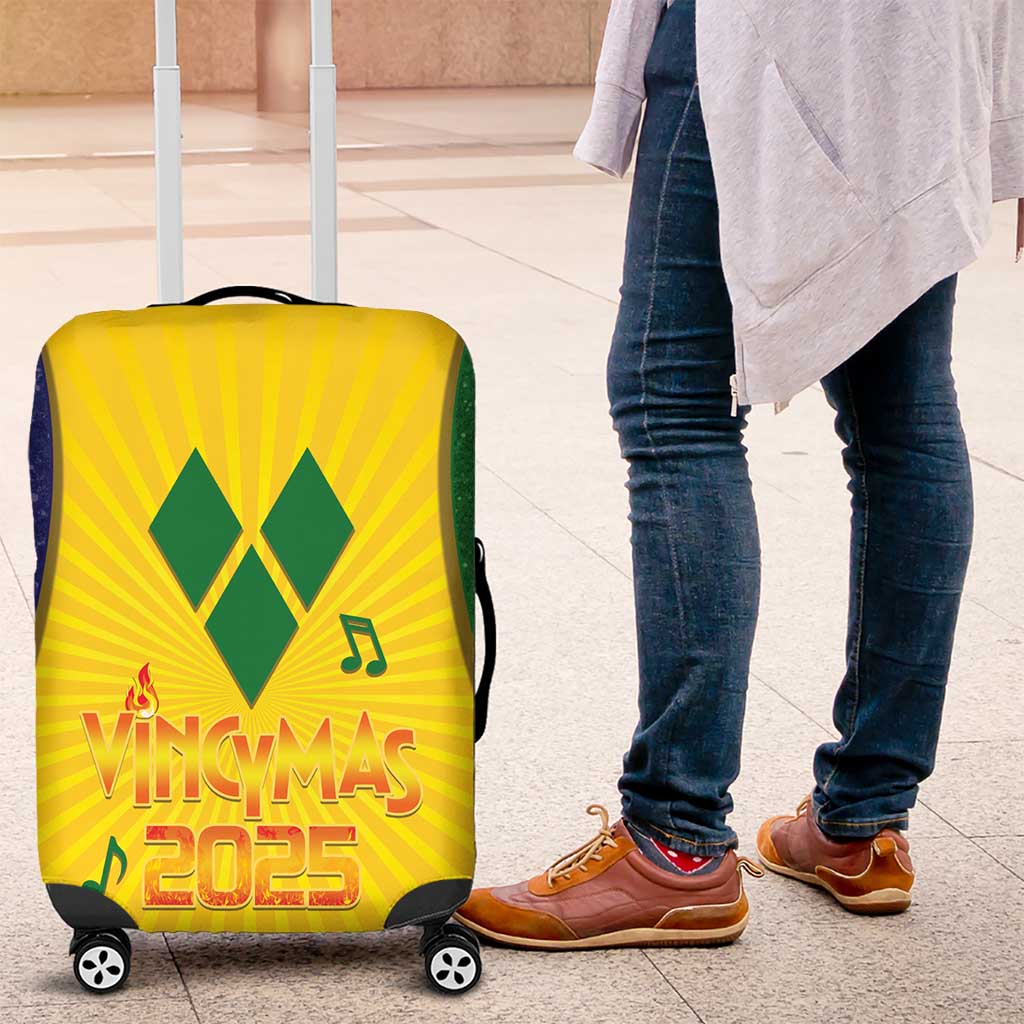 SVG Vincy Mas Luggage Cover Saint Vincent and the Grenadines National Carnival LT14