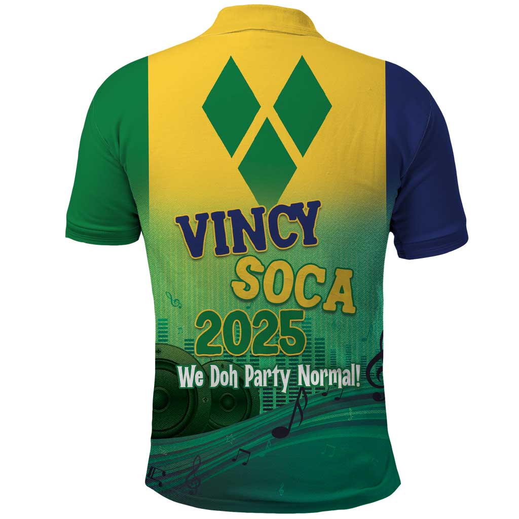 Vincy Mas 2025 Polo Shirt Saint Vincent and the Grenadines Vincy Soca We Doh Party Normal LT14