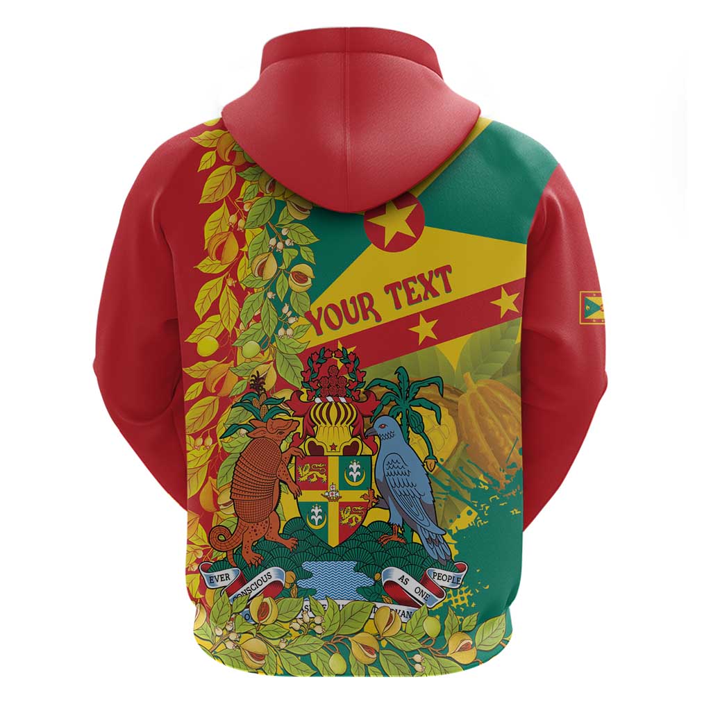 Personalized Grenada Spicemas 2025 Hoodie Spice Isle Nutmeg Cocoa Pod LT14