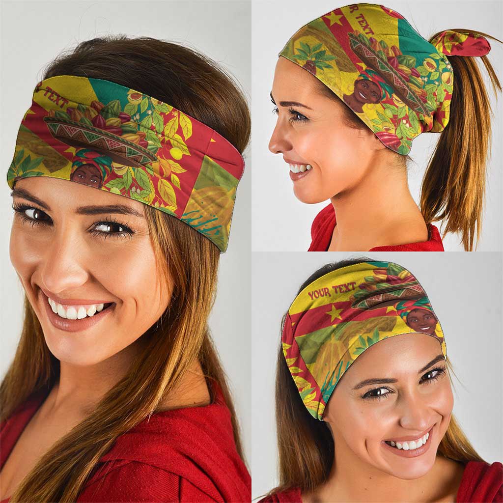 Personalized Grenada Spicemas 2025 Neck Gaiter Spice Isle Nutmeg Cocoa Pod LT14