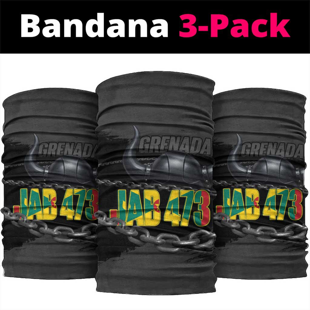 Grenada Jab Jab 473 Neck Gaiter Spicemas Festival Chain Grunge Style LT14