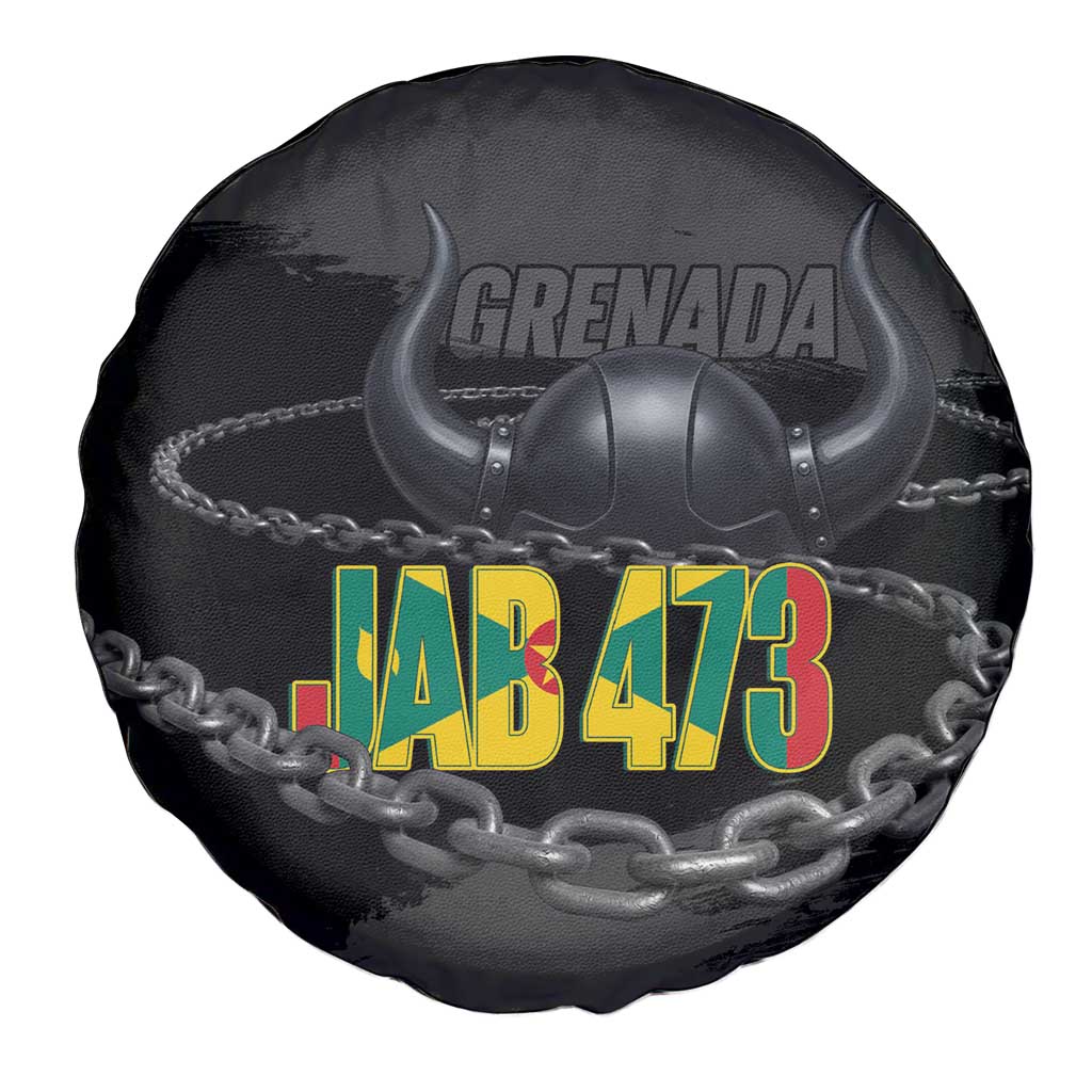 Grenada Jab Jab 473 Spare Tire Cover Spicemas Festival Chain Grunge Style LT14