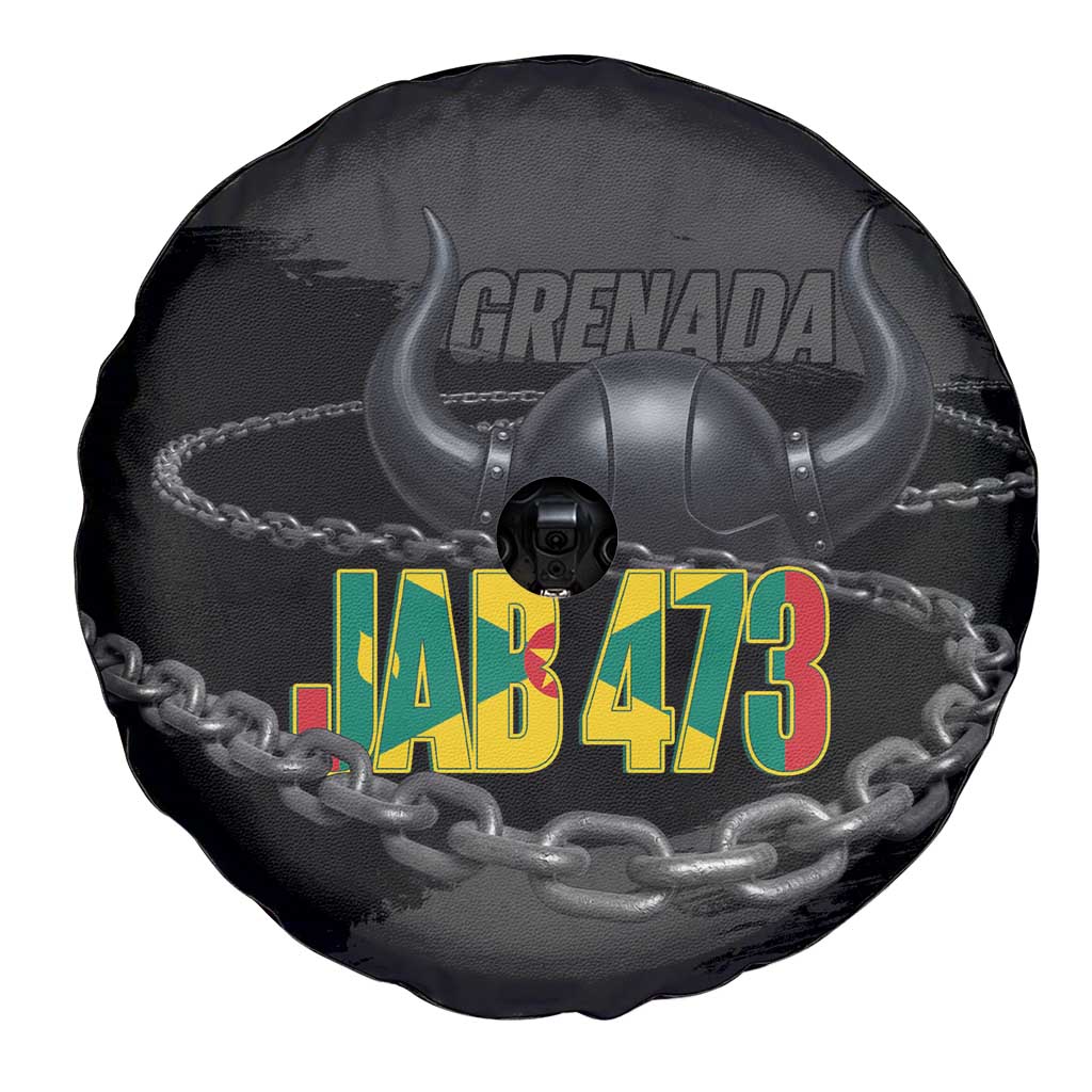 Grenada Jab Jab 473 Spare Tire Cover Spicemas Festival Chain Grunge Style LT14