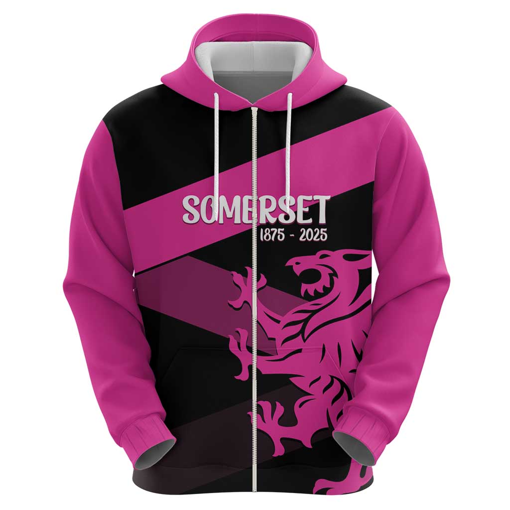 Custom Somerset Cricket Hoodie 150 Years of Anniversary LT14