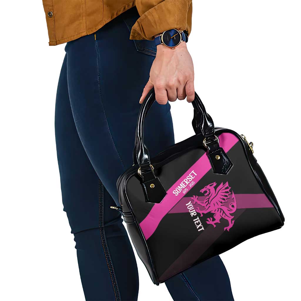 Custom Somerset Cricket Shoulder Handbag 150 Years of Anniversary LT14