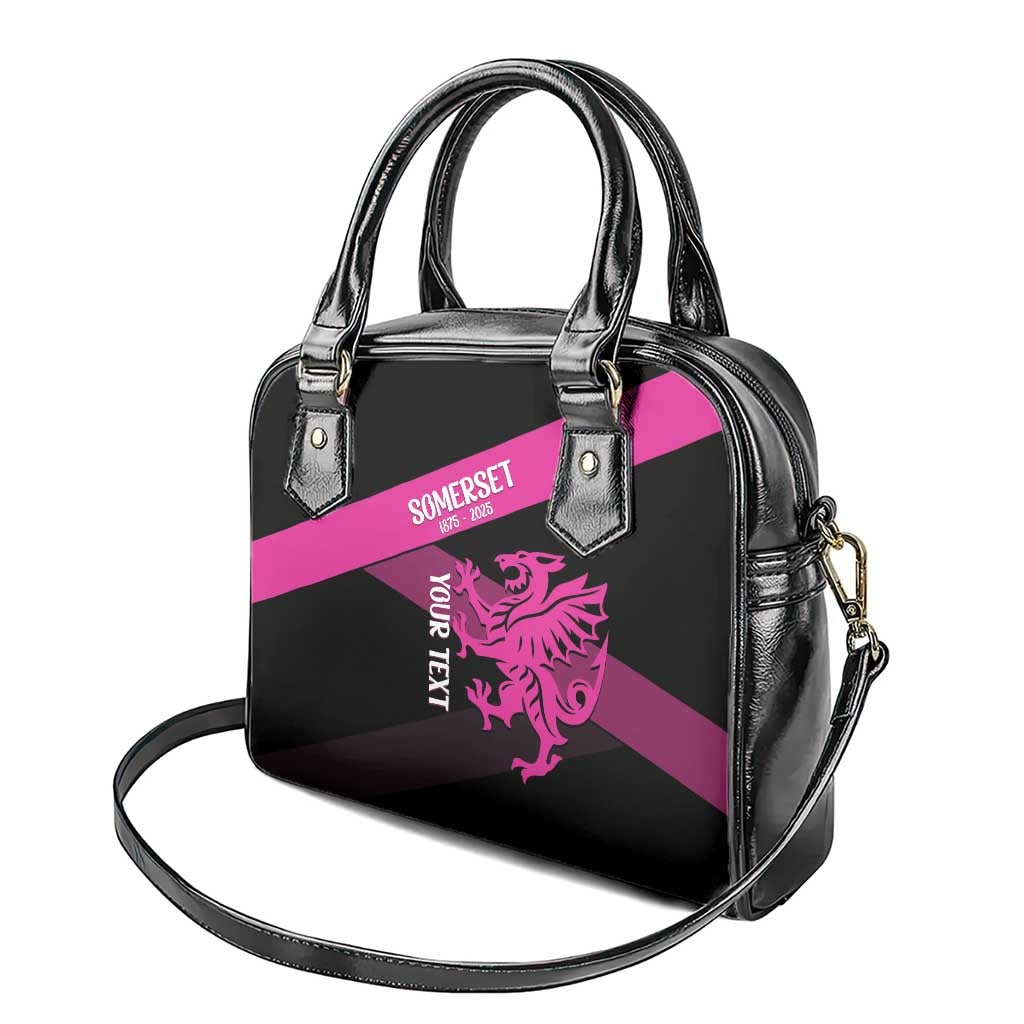 Custom Somerset Cricket Shoulder Handbag 150 Years of Anniversary LT14