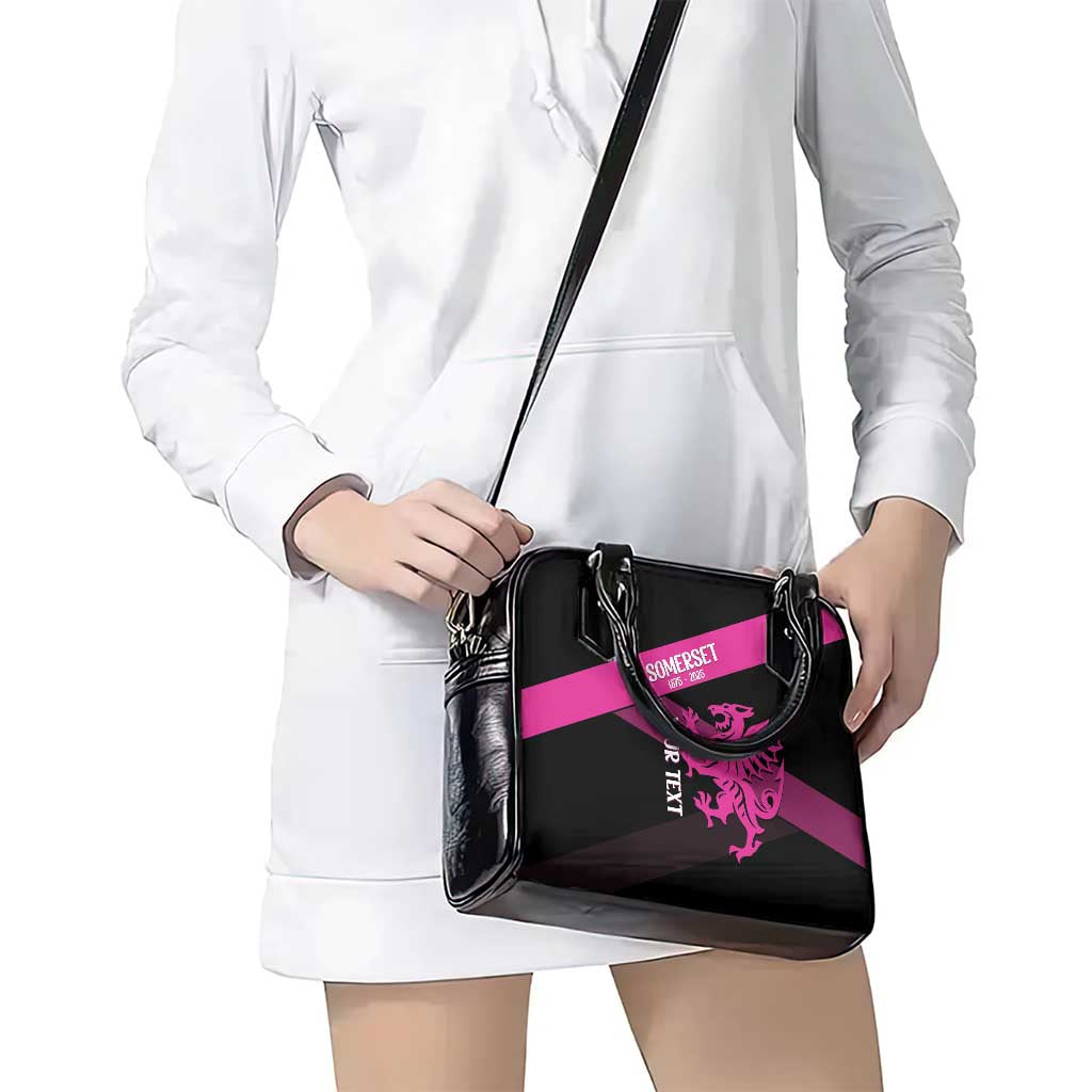 Custom Somerset Cricket Shoulder Handbag 150 Years of Anniversary LT14