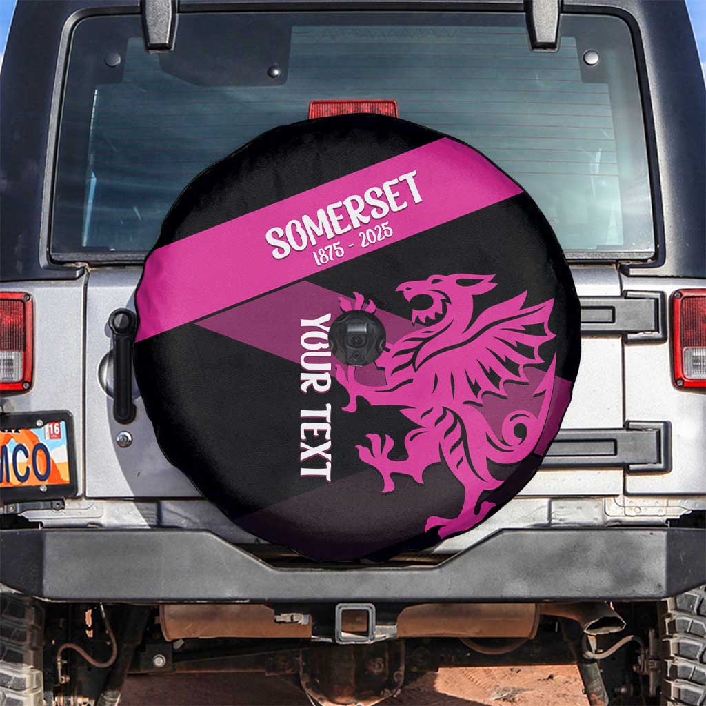 Custom Somerset Cricket Spare Tire Cover 150 Years of Anniversary LT14