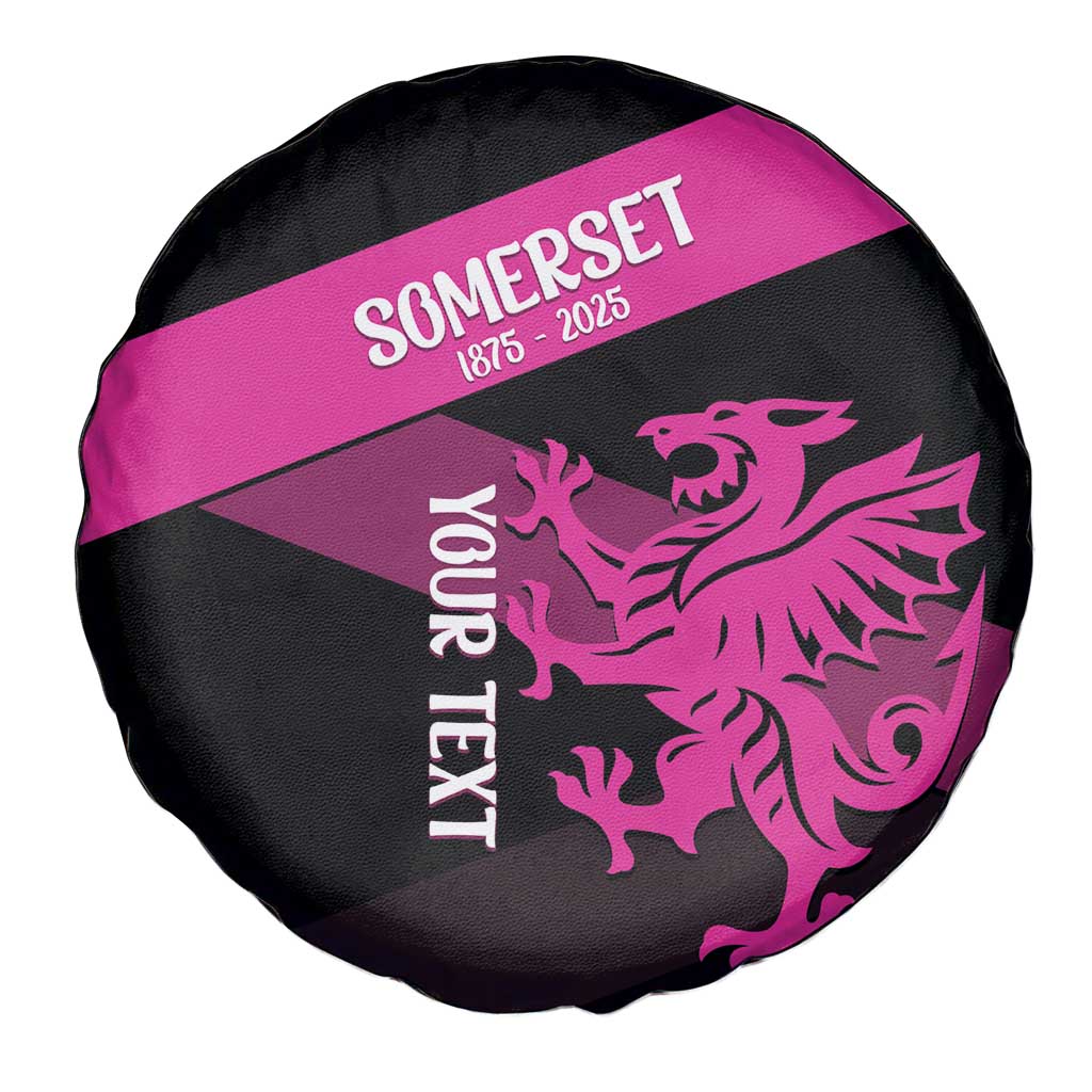 Custom Somerset Cricket Spare Tire Cover 150 Years of Anniversary LT14