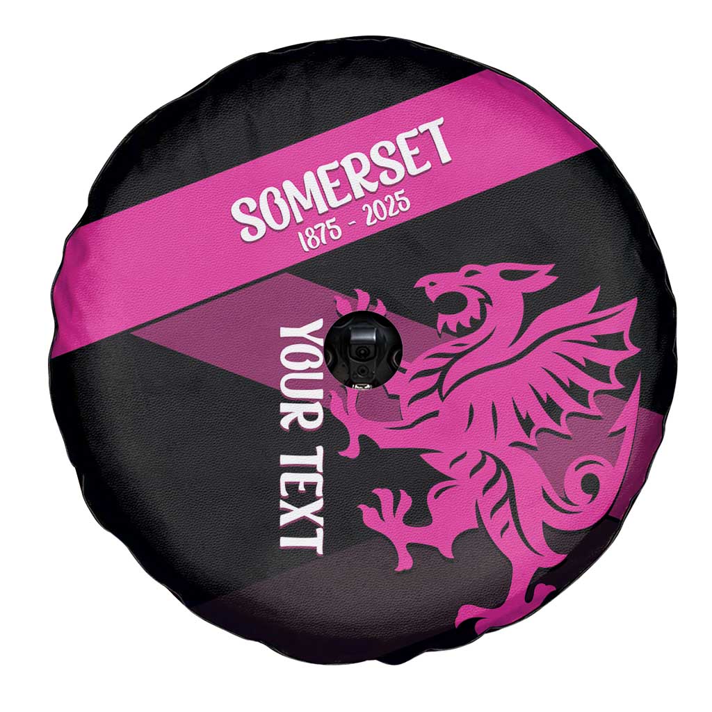 Custom Somerset Cricket Spare Tire Cover 150 Years of Anniversary LT14