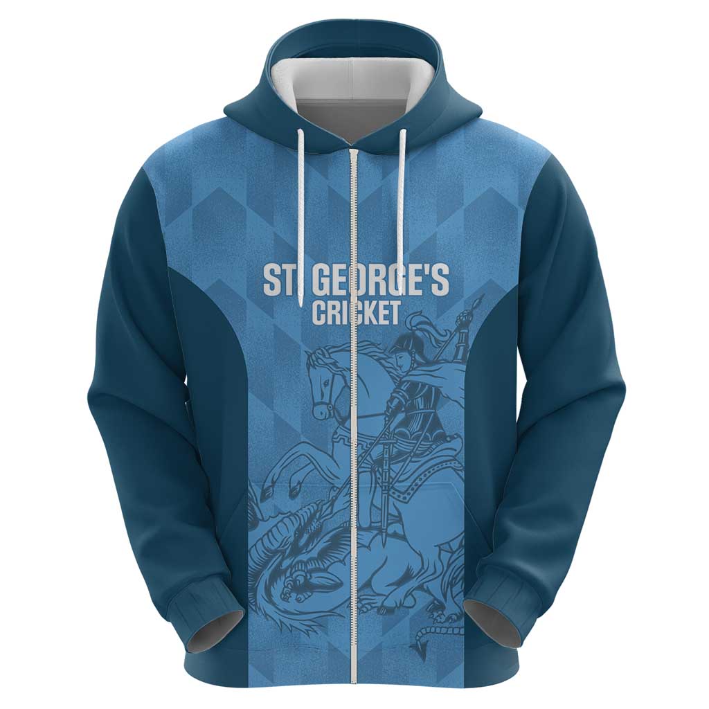 Custom St. Georges Cricket Hoodie Go Champions Sporty Style LT14