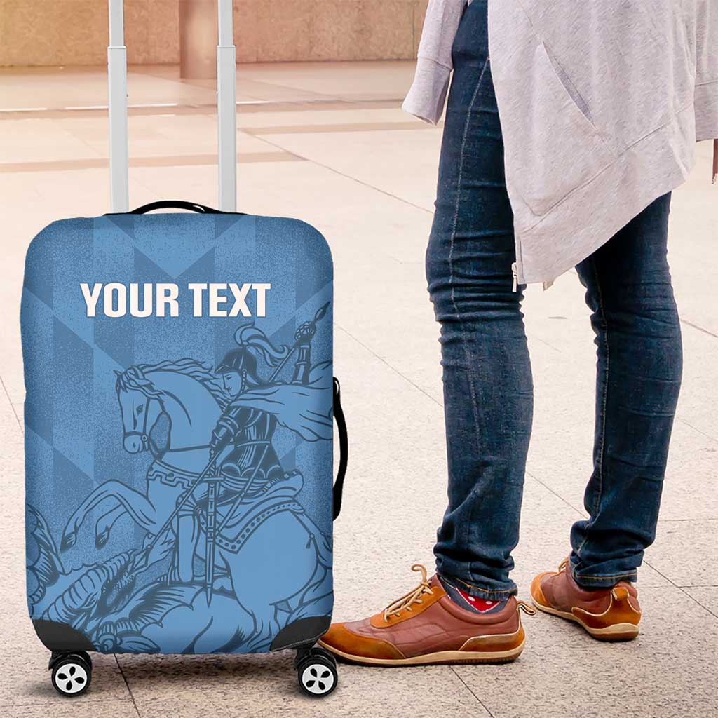 Custom St. Georges Cricket Luggage Cover Go Champions Sporty Style LT14