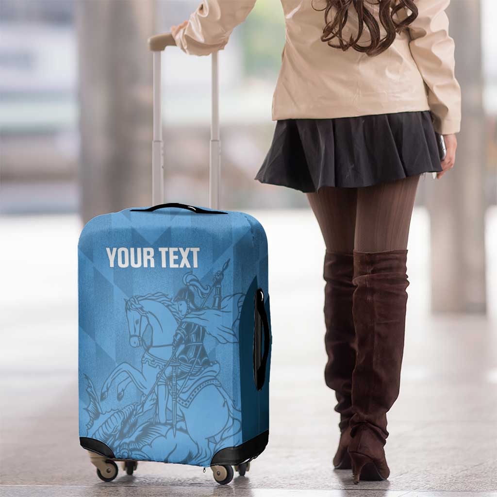 Custom St. Georges Cricket Luggage Cover Go Champions Sporty Style LT14