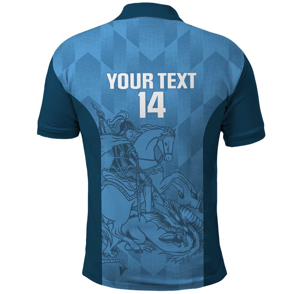 Custom St. Georges Cricket Polo Shirt Go Champions Sporty Style LT14