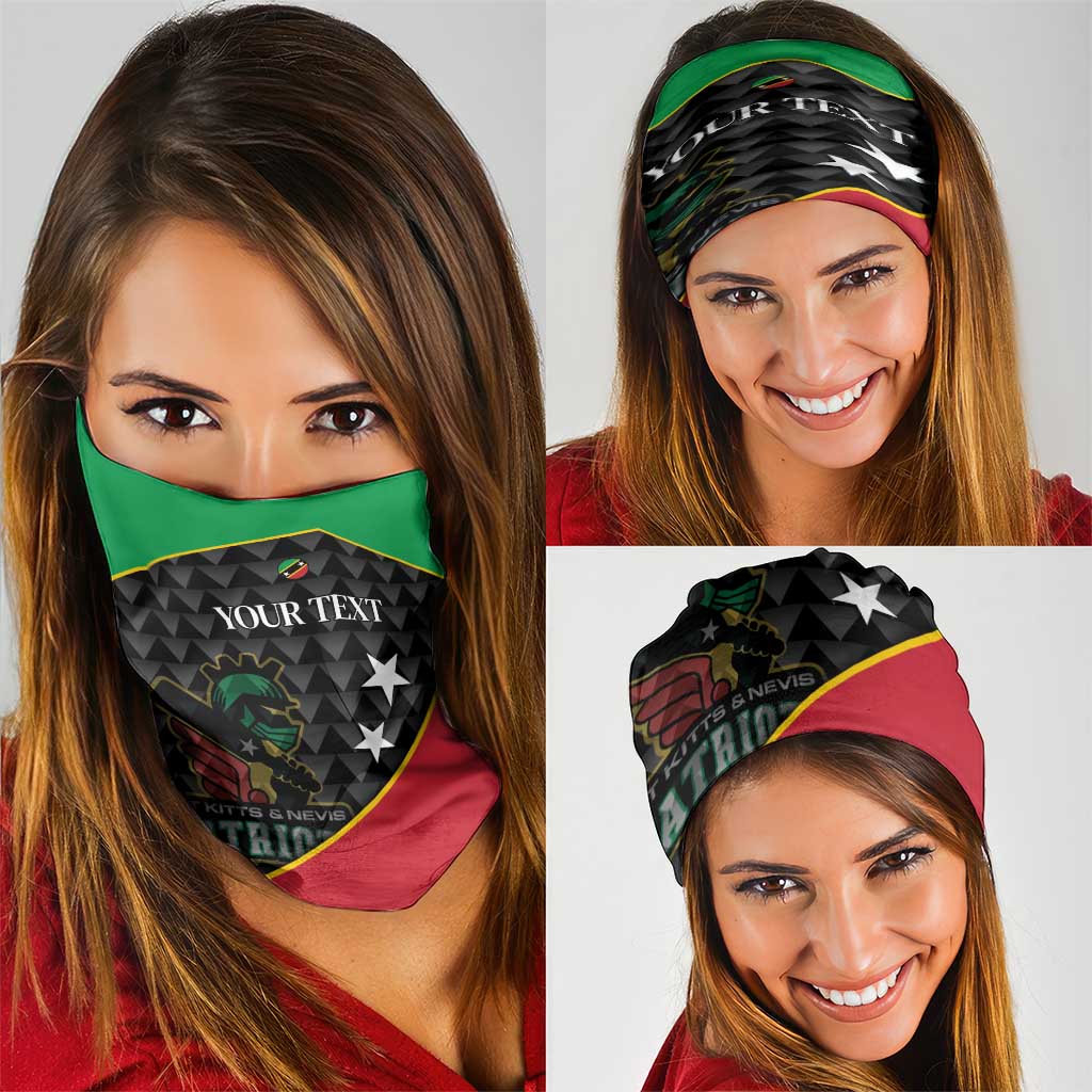 St Kitts and Nevis Cricket Custom Neck Gaiter 10th Anniversary Go Champions Patriots LT14